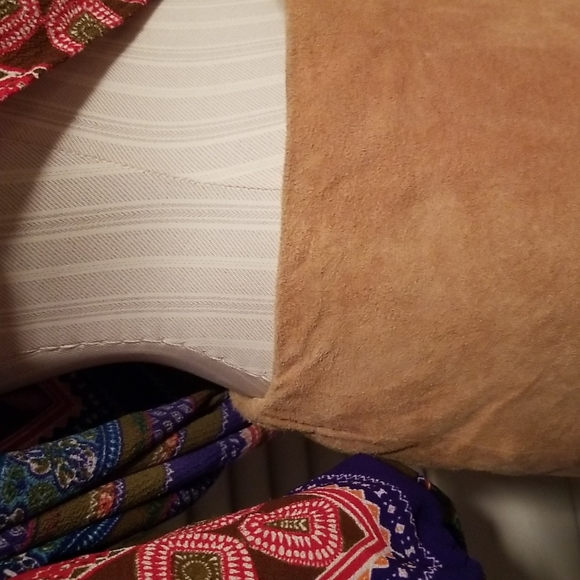 NWT Chico's Camel Suede Maxi Skirt s: 2 - Picture 4 of 12